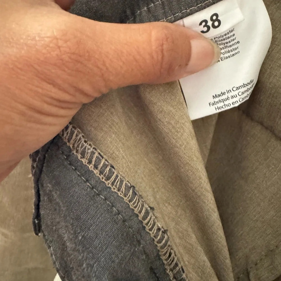 O’Neill RESERVE HEATHER 21" HYBRID SHORTS Khaki Sz 38 - Picture 7 of 12